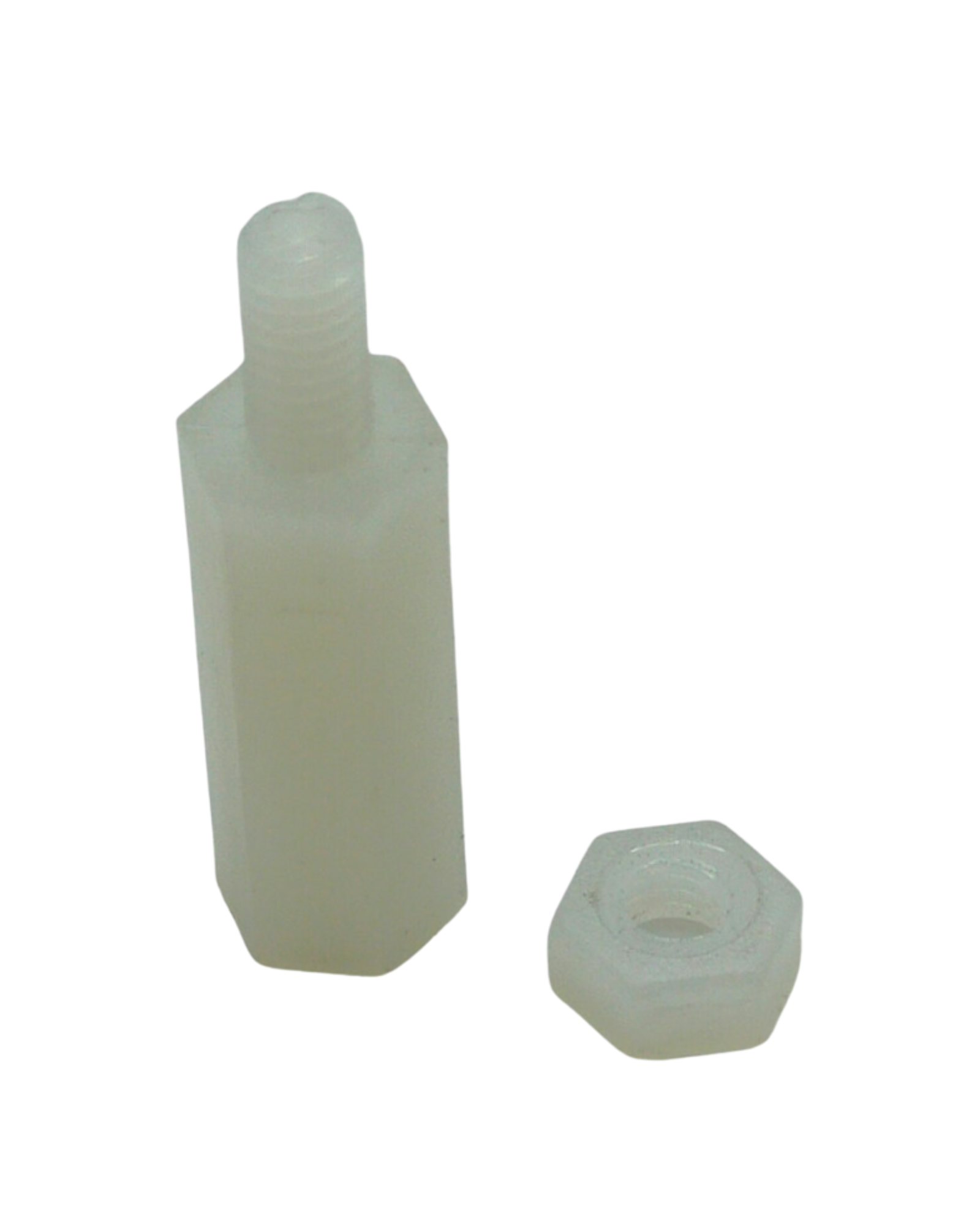 Separadores hexagonales de nylon M3 de referencia